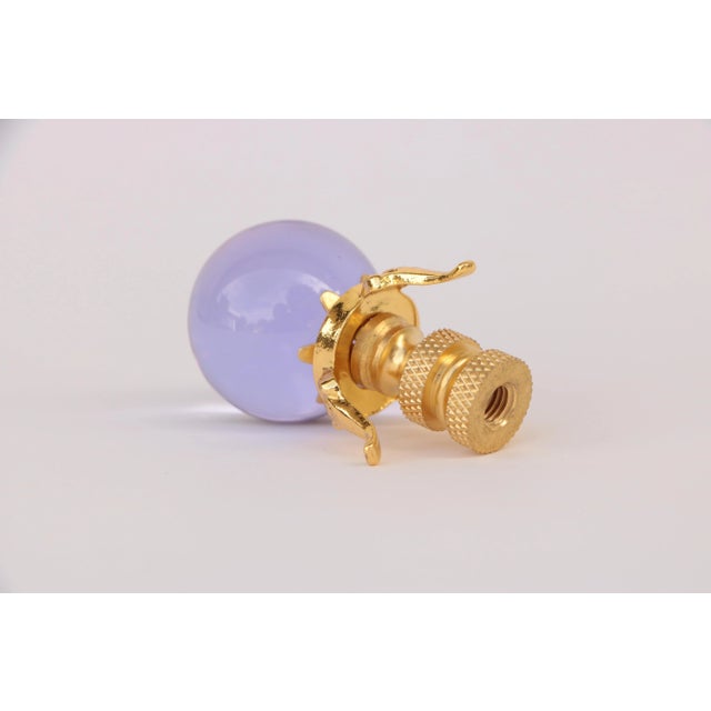 Upgrade your existing lighting or add a distinctive finishing touch to any table lamp with a designer lamp finial. Crafted...