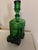 1960s Italian Emerald Green Glass Car Decanter For Sale - Image 4 of 8