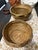 1970s Gabriella Crespi Rattan Bowl Set For Sale - Image 6 of 7