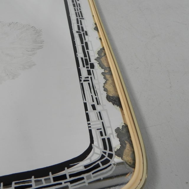 Tapered Vintage Mirror, 1960s For Sale - Image 4 of 18