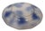 American Antique Gaudy Welsh Blue Strawberry Ironstone Plate C. 1850's For Sale - Image 3 of 9