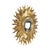 Vintage Gold-Leaf Gilt Sunburst Convex Mirror, 1960s For Sale - Image 9 of 18