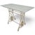 Marble Topped Garden Table on Cast Iron Frame For Sale - Image 3 of 4