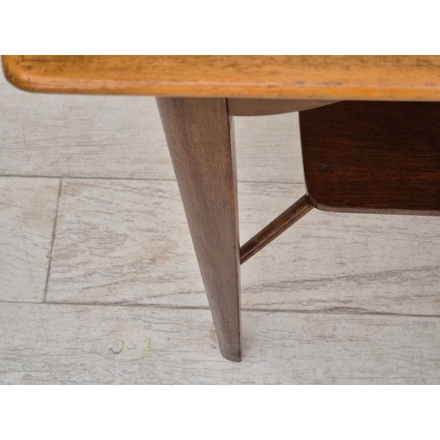 Danish Sofa Table in Teak & Beech, 1970s For Sale - Image 10 of 18