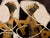 Contemporary Andrea Stella "Intertwining Musical" Gold Leaf Oil Mixed Media Painting, Figurative Abstract, Italian Contemporary Art, 2010 For Sale - Image 3 of 9