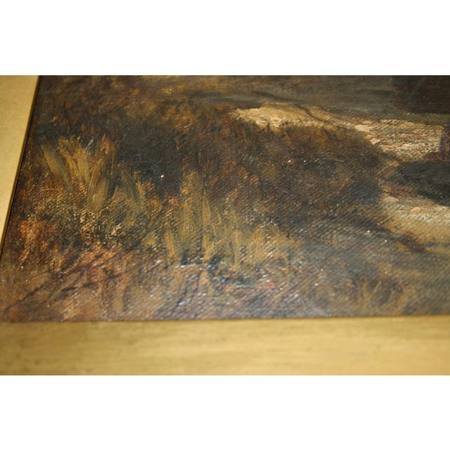 Joseph Paul Pettitt & George Young, The Mussel Gatherers on the South Cost, 1800s, Oil on Canvas, Framed For Sale - Image 9 of 18