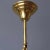 Empire Brass Ten-Arm Chandelier, France, 1970 For Sale - Image 10 of 16