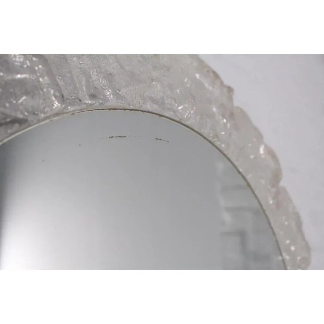 Glass Luminous Resin Mirror For Sale - Image 7 of 11