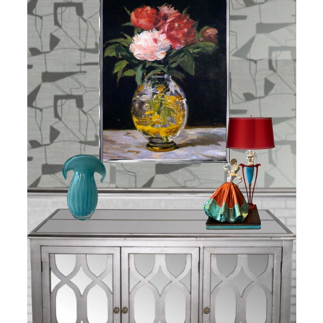 Mid 20th Century Vintage Flamenco Dancer Table Lamp For Sale - Image 5 of 12