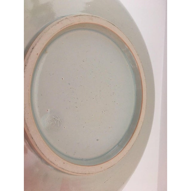 Late 20th Century Late 20th Century Chinese Shiwan Ware Glazed Pottery Dish Platter For Sale - Image 5 of 7