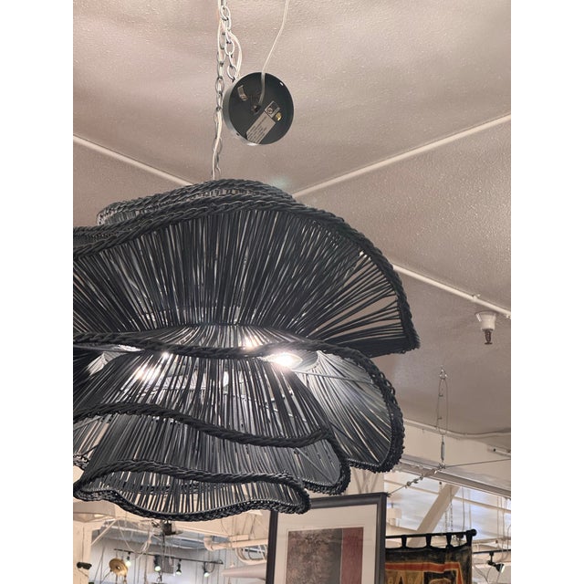 Made Goods Alondra Chandelier, Dark Charcoal For Sale - Image 11 of 12