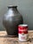 Vintage Handcrafted Stoneware Vase For Sale - Image 9 of 16