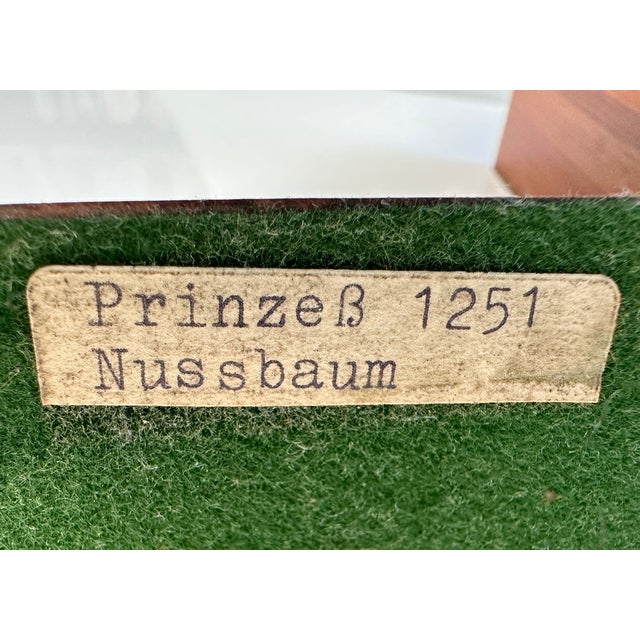 Mid-Century Modern German Bookends in Walnut and Brass, 1960s, Set of 2 For Sale - Image 11 of 12