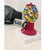 Colorful Handcrafted Clay Gumball Machine Sculpture in Red For Sale - Image 3 of 9