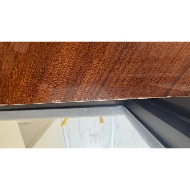 Dennis & Leen–Attributed Regency Style Double-Pedestal Dining Table — 104” For Sale - Image 14 of 16