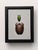 This artwork presents a striking juxtaposition of two scarabs, one depicted in vibrant green and the other rendered in a...