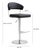 Cosmo Black Steel Bar Stool For Sale - Image 11 of 12