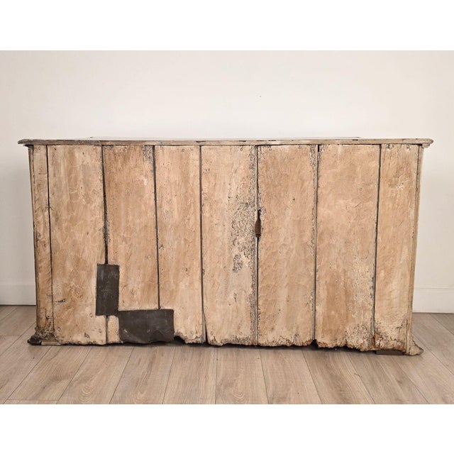 Mid 18th Century Danish Baroque Painted Chest of Drawers, Circa 1750 For Sale - Image 5 of 11