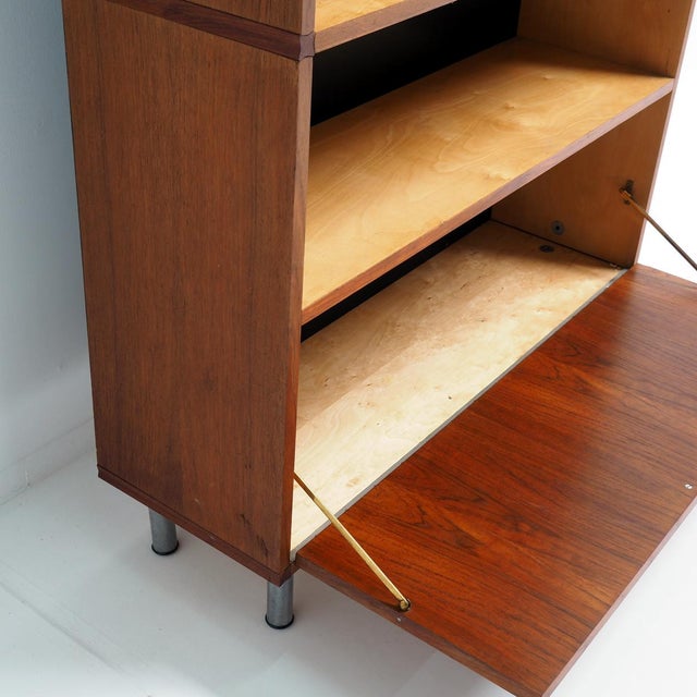 Wood Made to Measure Cabinet in Teak by Cees Braakman for Pastoe, 1960s For Sale - Image 7 of 11