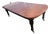 2 Leaf 19th Century English Victorian Mahogany Extension Dining Table For Sale