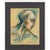 Original pastel portrait drawing depicting a human figure in profile, executed in an expressive, figurative manner.The...