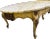 1960s French Provincial Marble Coffee Table For Sale - Image 4 of 5