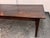 Brown Rustic Wood Farmhouse Dining Table, Vintage For Sale - Image 8 of 12