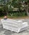 Vintage Coastal Stick Rattan Sofa After Bielecky Brothers For Sale - Image 9 of 12