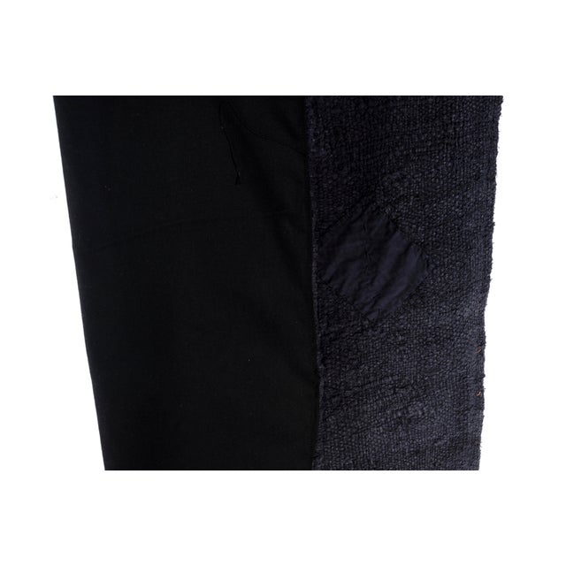 Anatolian Black Hemp Rug, 1960 For Sale - Image 4 of 18