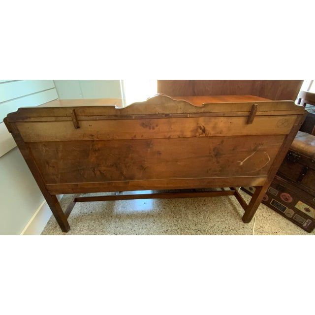Vintage Art Deco Waterfall Credenza For Sale - Image 4 of 8