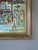 Textile 1965 Mid-Century Modern 'The Joyful Passage' Vintage Original Swedish Street Scene Oil Painting, Framed For Sale - Image 7 of 13