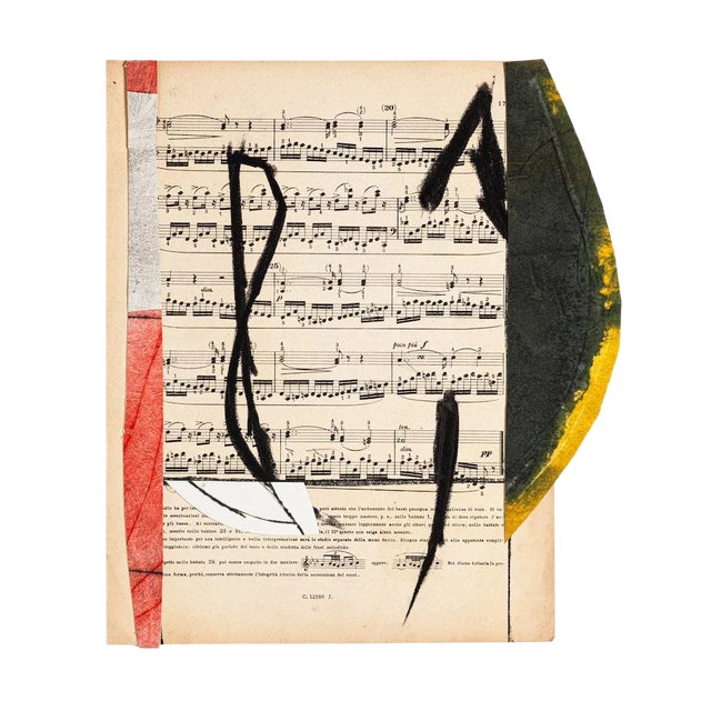 Tommaso Cascella, Musical Notes, 2009, Mixed Media For Sale