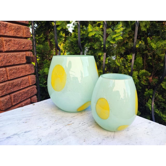 1970s Vintage Murano Vase, 1970s, Set of 2 For Sale - Image 5 of 6