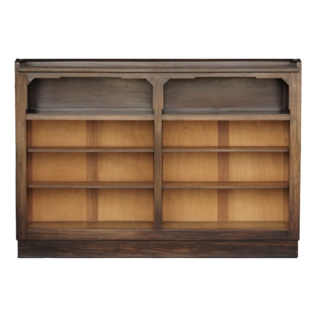 Art Deco Amsterdam School Bookcase from C.H.Eckhart, 1920s For Sale