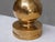 Textile Gold Glazed Ceramic Table Lamps by Aldo Londi for Bitossi for Luxus Vittsjö, 1970s, Set of 2 For Sale - Image 7 of 13
