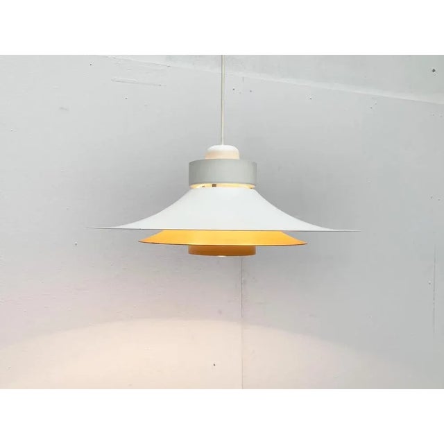 Mid-Century Modern Mid-Century Danish Metal 754 Pendant Lamp from Horn For Sale - Image 3 of 18