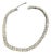 MCM Jewelry: Bookend Chain Crytal Necklace in the the Style of Kramer of New York For Sale