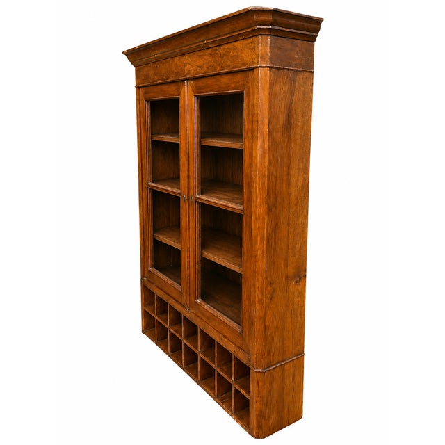 Wood Large 19th Century French Desk with Drawers, 1890s For Sale - Image 7 of 16