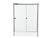 This small storage unit is made from black&white laminated plastic sheets. it features 3 usefull and adjustable shelves...