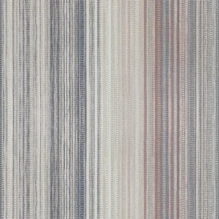 Harlequin Spectro Stripe Wallpaper in Steel/Blush - a Sample For Sale