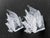 Pair of Lalique Crystal and Chrome "Champs Elysees" Wall Sconces For Sale - Image 9 of 15