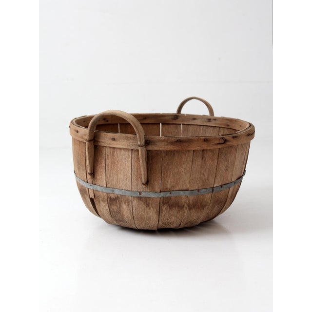 Antique Orchard Basket For Sale - Image 12 of 16