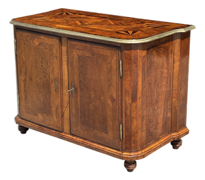 18th Century Maltese Walnut Marquetry Cabinet, 1720