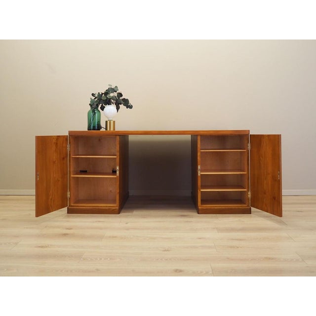Danish Cherry Desk, 1960s For Sale - Image 6 of 18