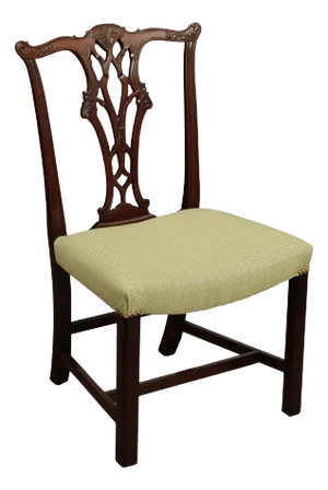 Chippendale Style Mahogany Side Chair