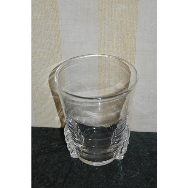 Stuben Vintage Stuben Art Deco Style Crystal Vase For Sale - Image 4 of 12