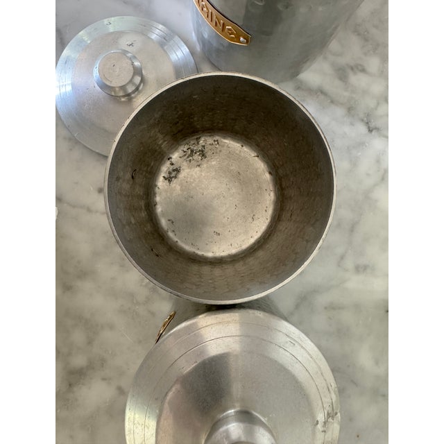 Vintage French Kitchen Canister Set For Sale - Image 9 of 11