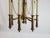 E.F. Chapman 1970s Mid Century Modern Chapman Brass 8-Light Candlestick Chandelier For Sale - Image 4 of 12