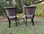 Allesandro for Baker Furniture 1990s Set of 2 Baker Dining Chairs For Sale - Image 4 of 10