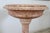 Red Hand Carved Stone Tub Holy Water Font, Early 20th Century For Sale - Image 8 of 9